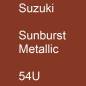 Preview: Suzuki, Sunburst Metallic, 54U.